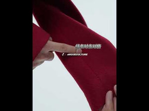 Deconstructed Cotton-Wool Suit Jacket | Black or Red video