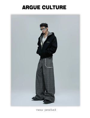 desc::reversible-houndstooth-pearl-streetwear-hoodie-set-detail-img-13