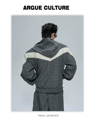 desc::reversible-houndstooth-pearl-streetwear-hoodie-set-detail-img-2