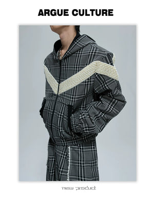 desc::reversible-houndstooth-pearl-streetwear-hoodie-set-detail-img-8