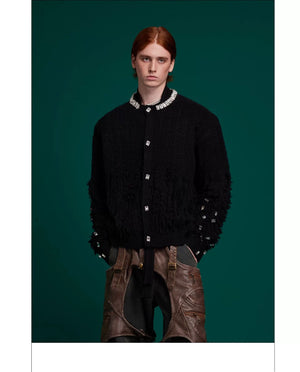 desc::rhinestone-embellished-oversized-knit-cardigan-with-fringe-detail-img-22