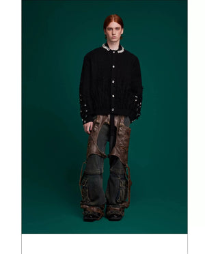 desc::rhinestone-embellished-oversized-knit-cardigan-with-fringe-detail-img-23