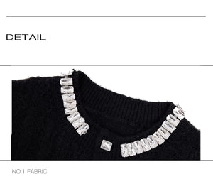 desc::rhinestone-embellished-oversized-knit-cardigan-with-fringe-detail-img-25