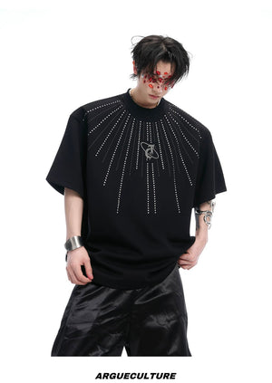 desc::rhinestone-emblem-oversized-tee-heavyweight-street-t-shirt-detail-img-11