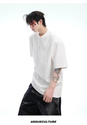 desc::rhinestone-emblem-oversized-tee-heavyweight-street-t-shirt-detail-img-15