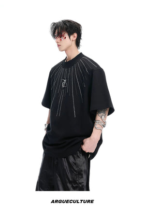 desc::rhinestone-emblem-oversized-tee-heavyweight-street-t-shirt-detail-img-9