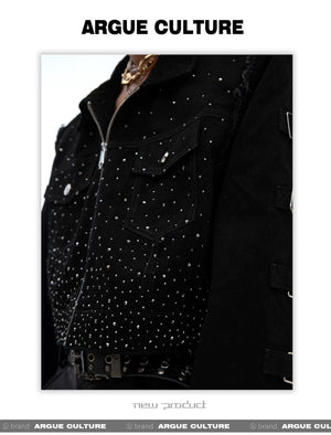 desc::rhinestone-gradient-cropped-jacket-avant-garde-shoulder-pad-detail-img-9