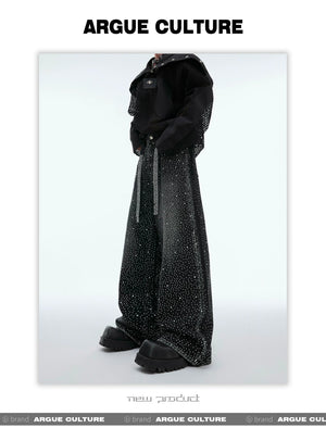 desc::rhinestone-starry-wide-leg-washed-denim-jeans-detail-img-2