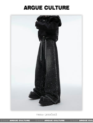 desc::rhinestone-starry-wide-leg-washed-denim-jeans-detail-img-4