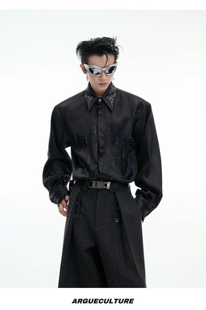 desc::satin-shimmer-shirt-with-swarovski-crystal-accents-detail-img-13