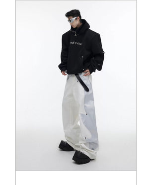 desc::sequin-deconstructed-high-neck-hoodie-urban-streetwear-detail-img-20