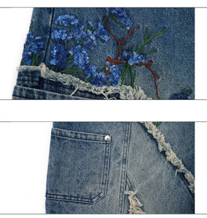 desc::sequin-distressed-wide-leg-baggy-jeans-detail-img-14