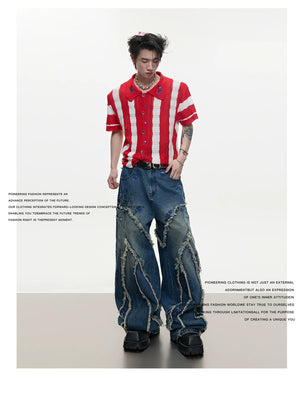 desc::sequin-distressed-wide-leg-baggy-jeans-detail-img-2