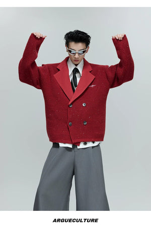 desc::sequin-double-breasted-knit-blazer-cardigan-detail-img-11