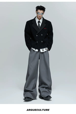 desc::sequin-double-breasted-knit-blazer-cardigan-detail-img-7