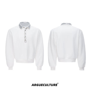 sequin-polo-sweatshirt-with-safety-pin-streetwear-top-gray-top