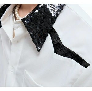 desc::sequin-spliced-shoulder-pad-shirt-unisex-streetwear-button-down-detail-img-9