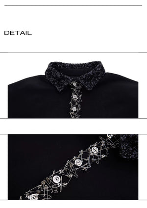 desc::sequin-square-neck-pin-polo-oversized-streetwear-tee-detail-img-14