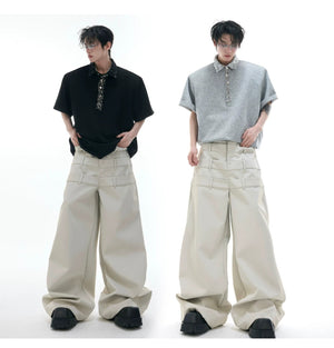 desc::sequin-square-neck-pin-polo-oversized-streetwear-tee-detail-img-3