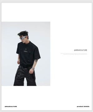 desc::shimmer-cropped-deconstructed-tee-with-shoulder-pads-detail-img-9