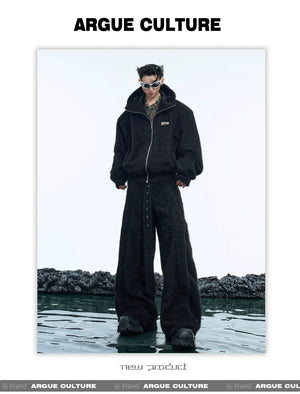 desc::shimmer-deconstructed-fleece-hoodie-wide-leg-pants-set-detail-img-3