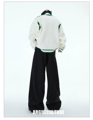 desc::shimmer-deconstructed-knit-cardigan-loose-streetwear-sweater-detail-img-4