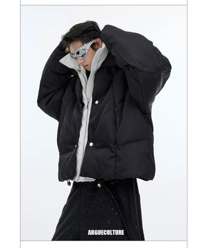 desc::shimmering-double-layer-metallic-streetwear-puffer-detail-img-13