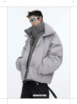 desc::shimmering-double-layer-metallic-streetwear-puffer-detail-img-4