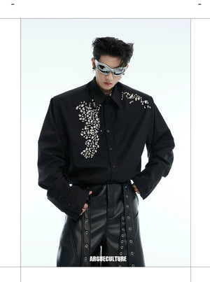 desc::shimmering-rhinestone-padded-shoulder-oversized-shirt-detail-img-1