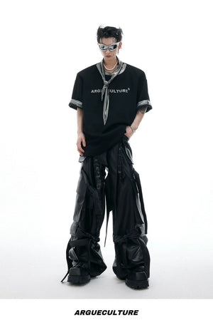 desc::silver-ribbon-tie-metallic-graphic-tee-oversized-streetwear-detail-img-14