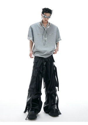 desc::silver-ribbon-tie-metallic-graphic-tee-oversized-streetwear-detail-img-8