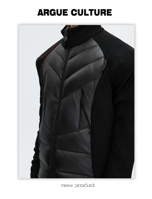 desc::slim-fit-hybrid-down-puffer-liner-insulated-streetwear-mid-layer-detail-img-3