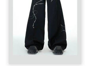 desc::snake-beaded-wide-leg-trousers-streetwear-baggy-pants-detail-img-3