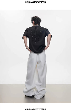 desc::snake-eye-spine-studded-slim-fit-tee-streetwear-top-detail-img-10