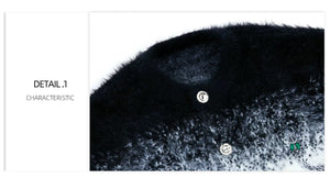 desc::snake-graphic-gradient-mohair-cardigan-baggy-fit-detail-img-1