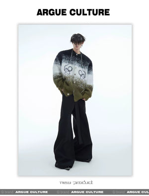 desc::snake-graphic-gradient-mohair-cardigan-baggy-fit-detail-img-10