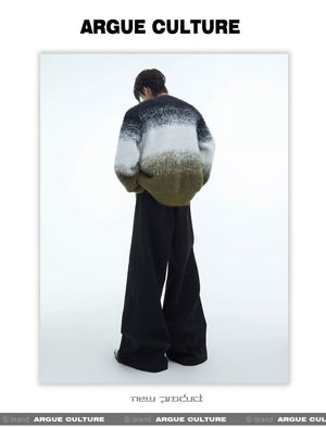 desc::snake-graphic-gradient-mohair-cardigan-baggy-fit-detail-img-11