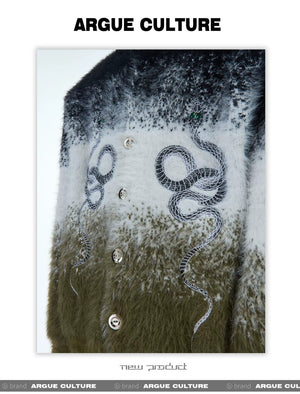 desc::snake-graphic-gradient-mohair-cardigan-baggy-fit-detail-img-12