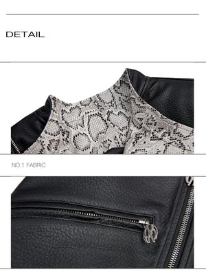 desc::snake-skin-deconstructed-cropped-pu-leather-moto-jacket-detail-img-23