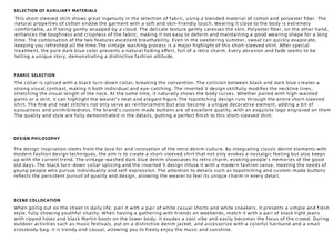 desc::snake-skin-patchwork-denim-short-sleeve-shirt-set-detail-img-1