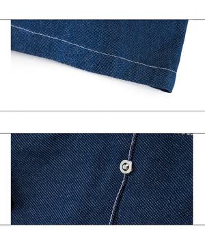 desc::snake-skin-patchwork-denim-short-sleeve-shirt-set-detail-img-18