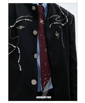 desc::snake-year-neo-chinese-loose-blazer-wide-leg-pants-set-detail-img-11