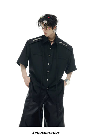 desc::streamer-detail-relaxed-short-sleeve-shirt-high-street-tee-detail-img-15