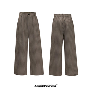 striped-deconstructed-padded-shoulder-trench-coat-set-khaki-pants