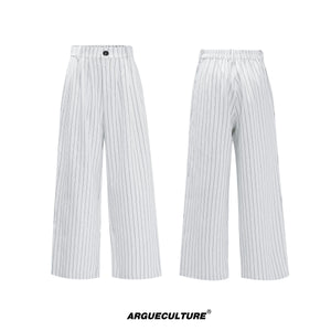 striped-deconstructed-padded-shoulder-trench-coat-set-white-pants