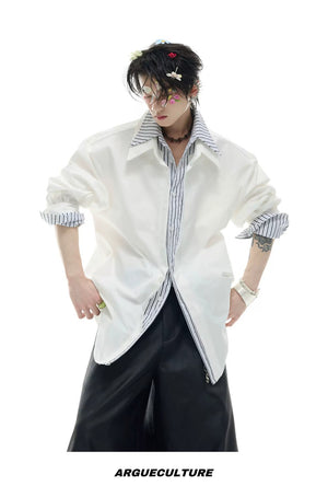 desc::striped-fake-two-piece-patchwork-streetwear-shirt-detail-img-10