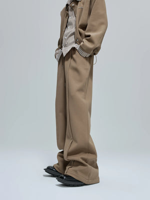 striped-faux-two-piece-patchwork-cardigan-sweatshirt-set-gray-pants