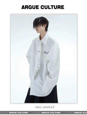 desc::studded-heavy-fringe-necktie-punk-streetwear-accessory-detail-img-8