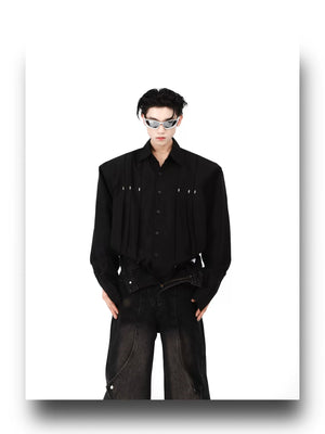 desc::studded-pleated-cropped-shirt-with-shoulder-pads-for-men-detail-img-10