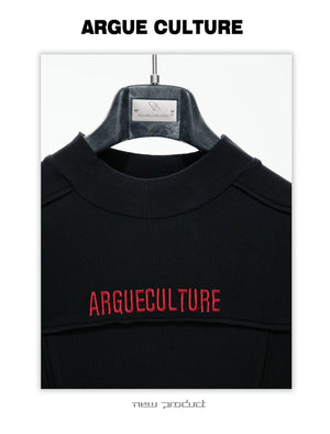Structured Seam Mock-Neck Tank Top